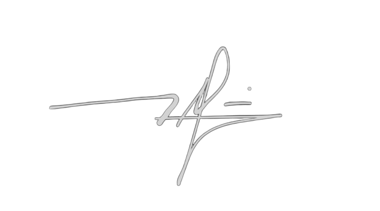 Signature of Dade Daud Yusup