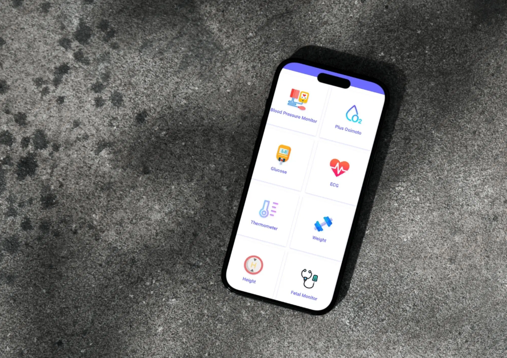 Health Wearable project screenshot