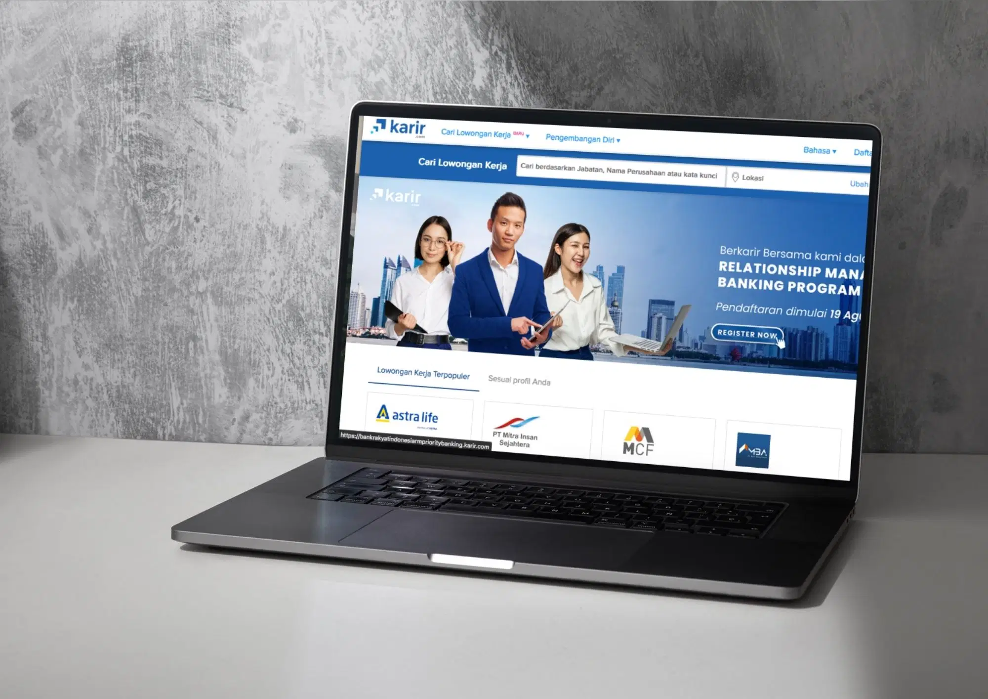 Jobs Platform project screenshot